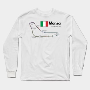 Monza F1 Track Italy Long Sleeve T-Shirt